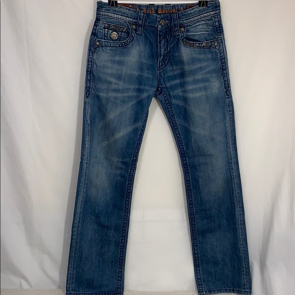 ROCK REVIVAL - Women’s Jeans  “Francis Straight” - Picture 1 of 10